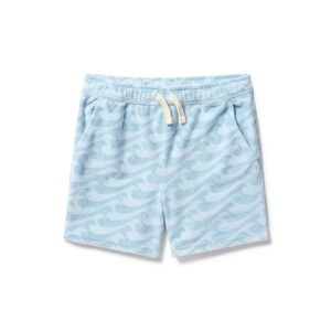 Faherty Kids Cabana Towel Terry‎ Shorts Blue Size 10 NWT